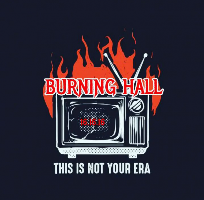 Burning hall