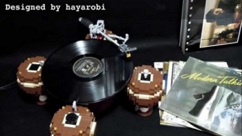 Unik! Ada Turntable Terbuat Dari Lego