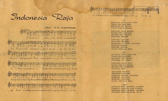 Memorabilia Tembang Sakral Indonesia Raya 