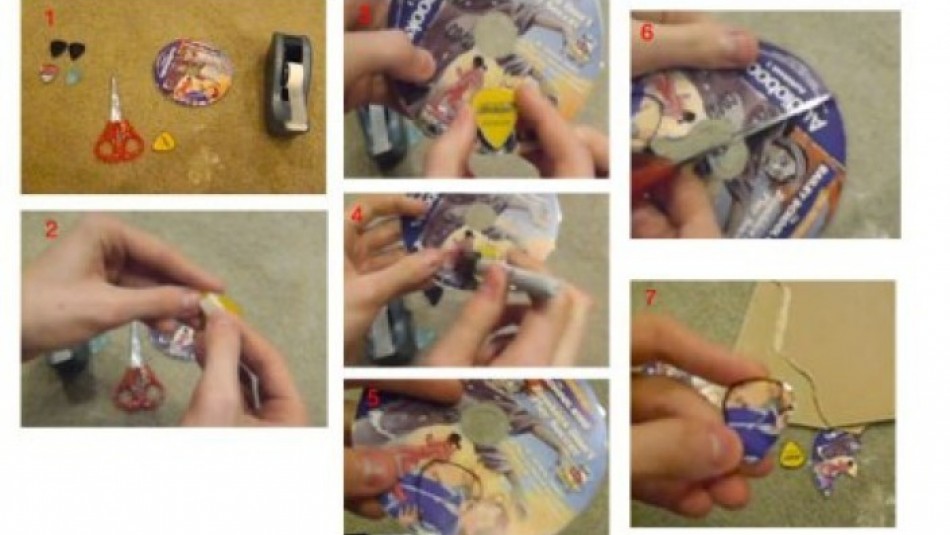 Cara Membuat Pick Gitar dari Barang Bekas