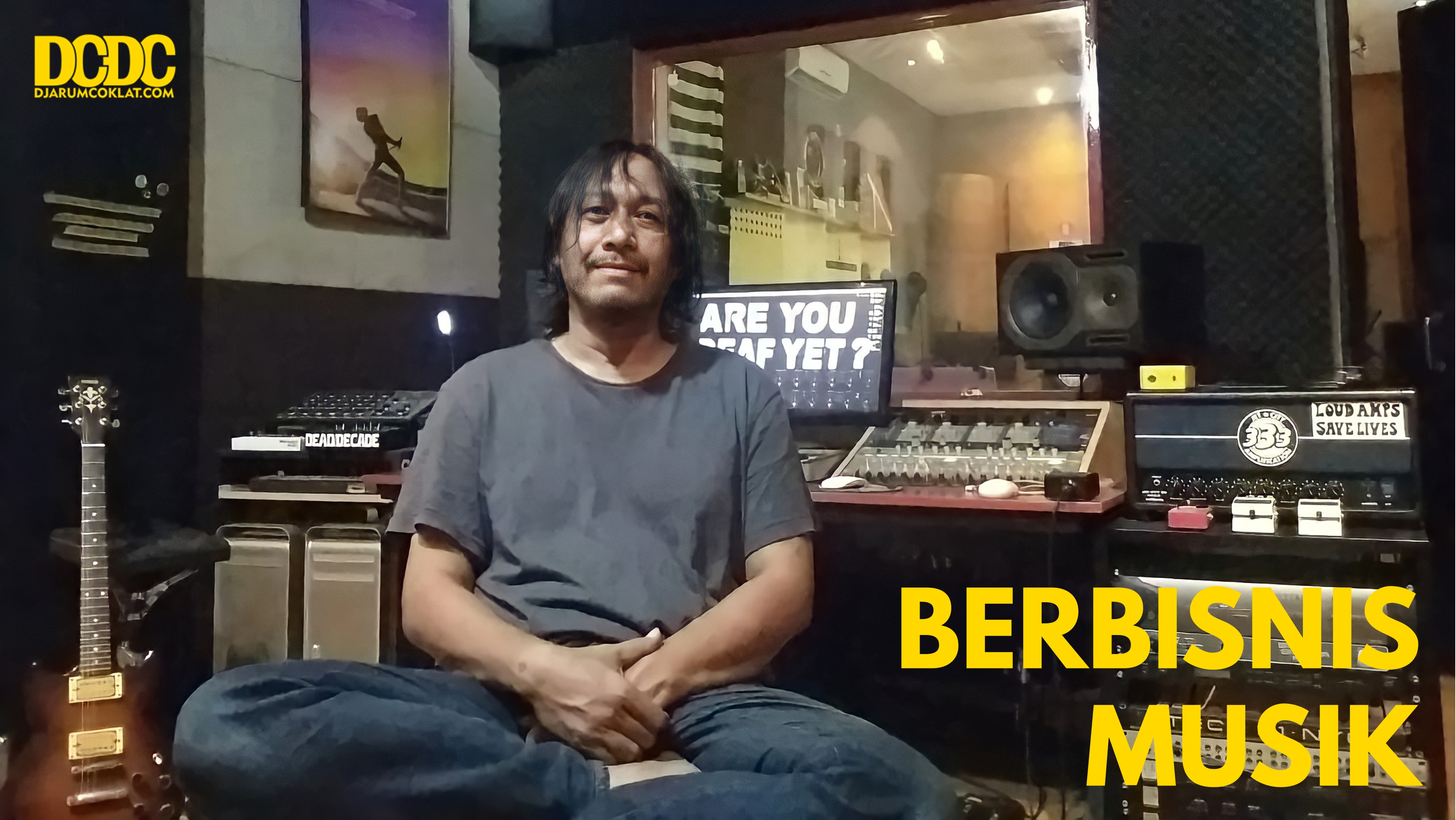 Edo “Fun House Studio” : Ketika Mimpi Rockstar Kandas, Sukses di Dunia Studio Rekaman