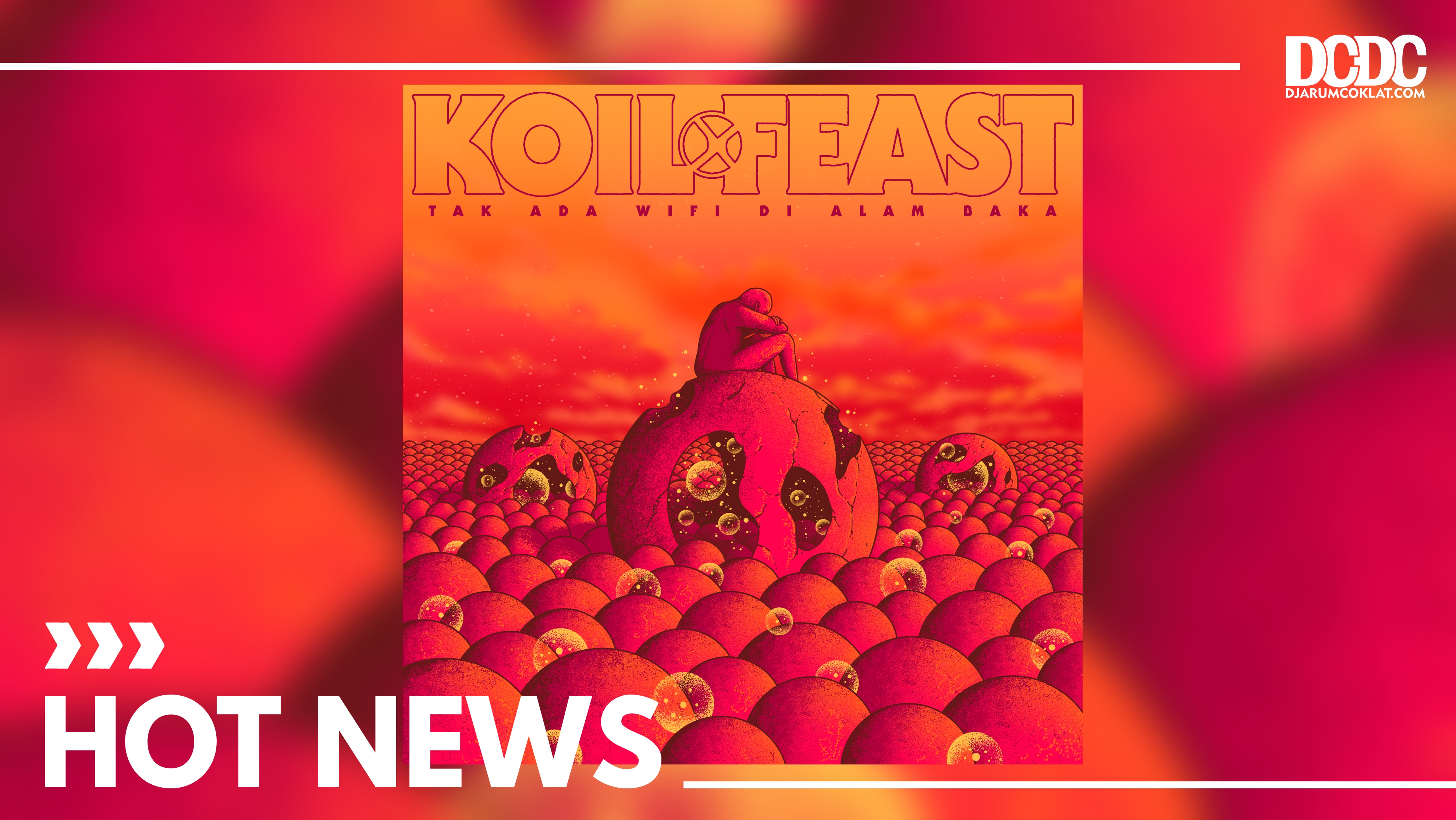 Koil dan .Feast Kembali Menghujam Lewat Single Kolaborasi “Tak Ada Wifi di Alam Baka”