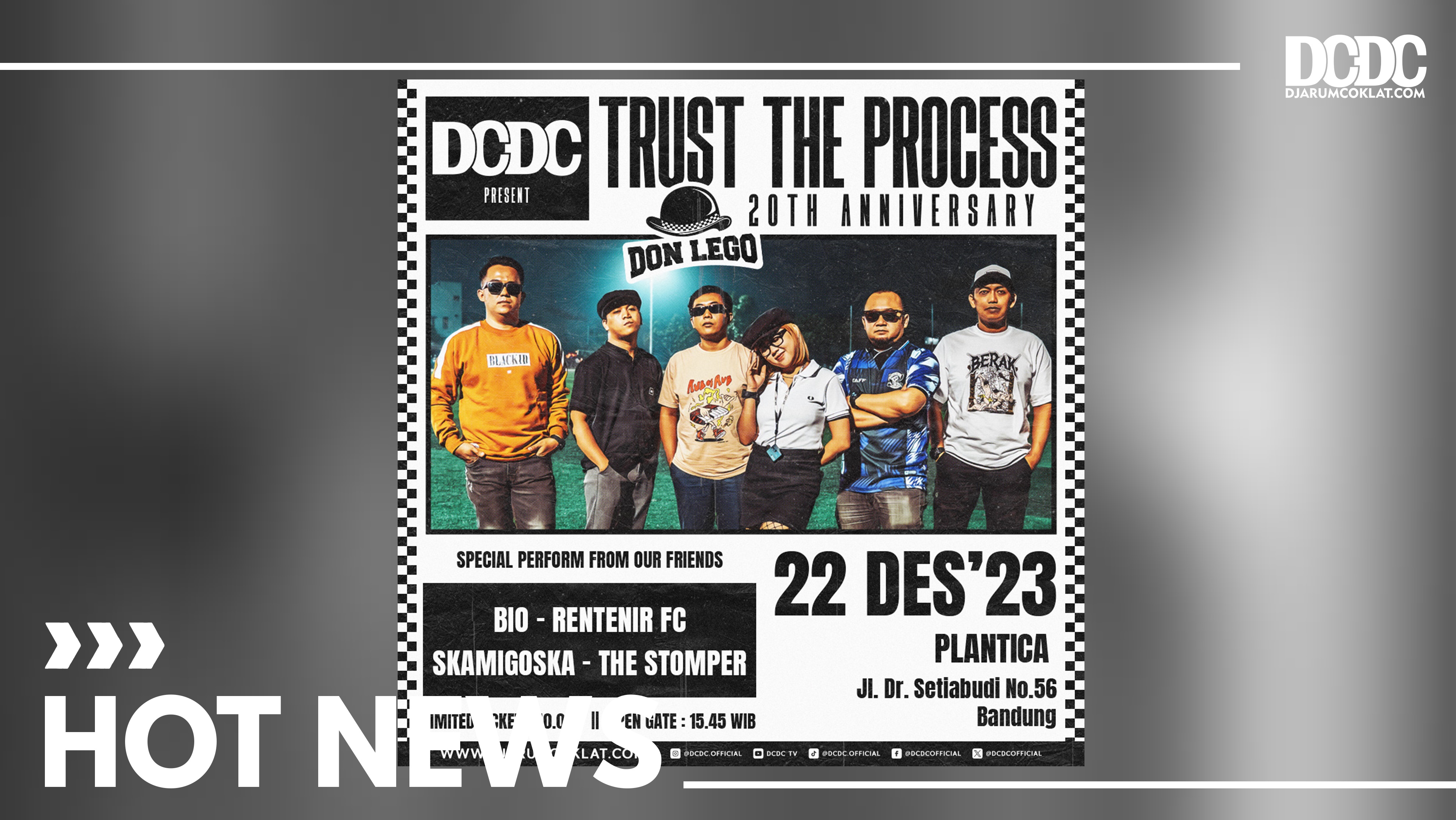 Rayakan Pesta 2 Dekade, Don Lego Gelar Konser “Trust The Process 20th Anniversary”
