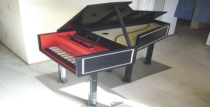 Harphischord Lego, Alat Musik dari Mainan