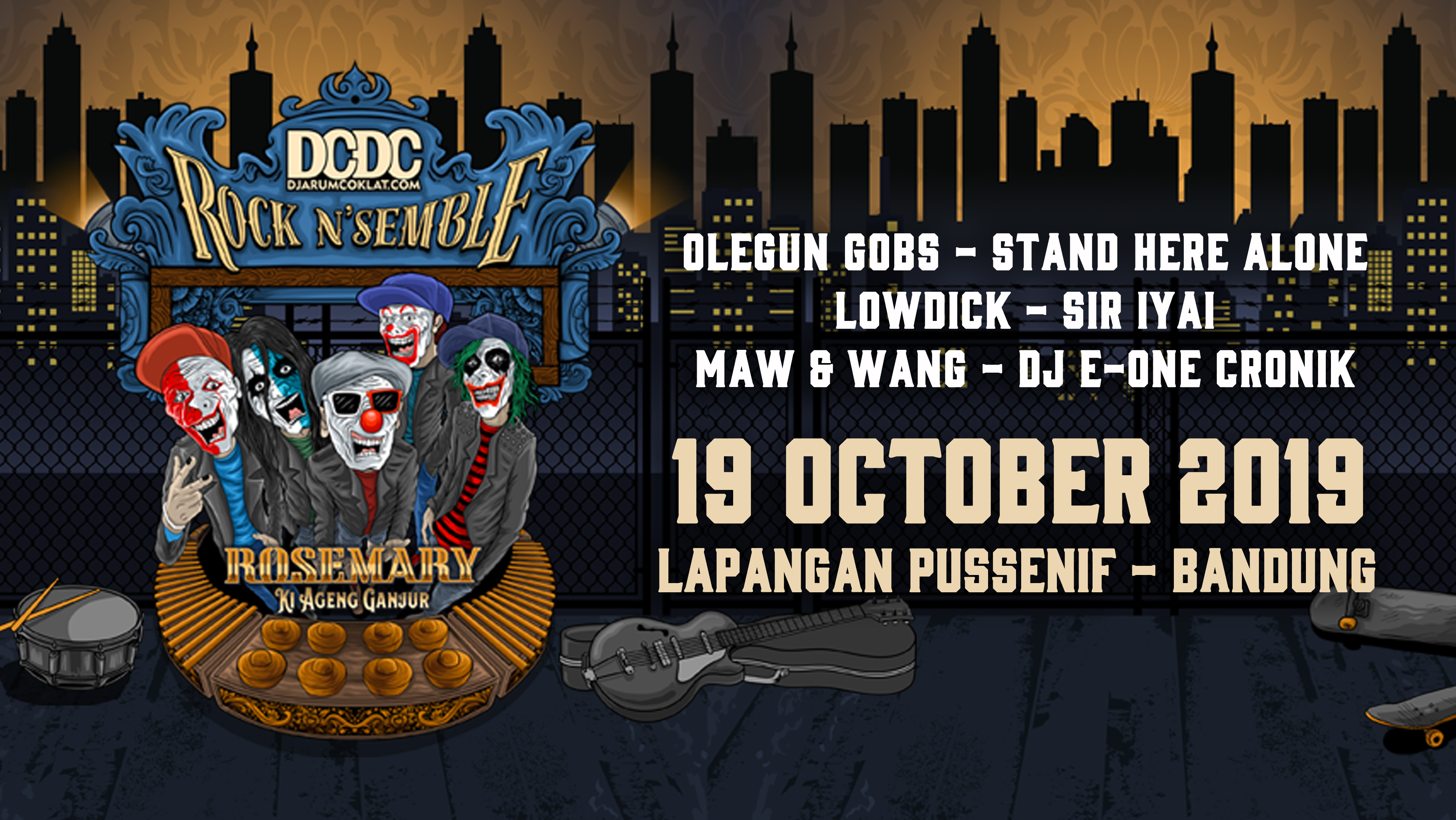 DCDC Rock N'Semble, Kolaborasi Unik antara Skate Punk dan Gamelan