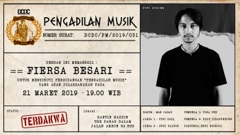 Dengan Sensivitas Membuat Kata-Kata Puitis, Fiersa Lolos Pengadilan Musik