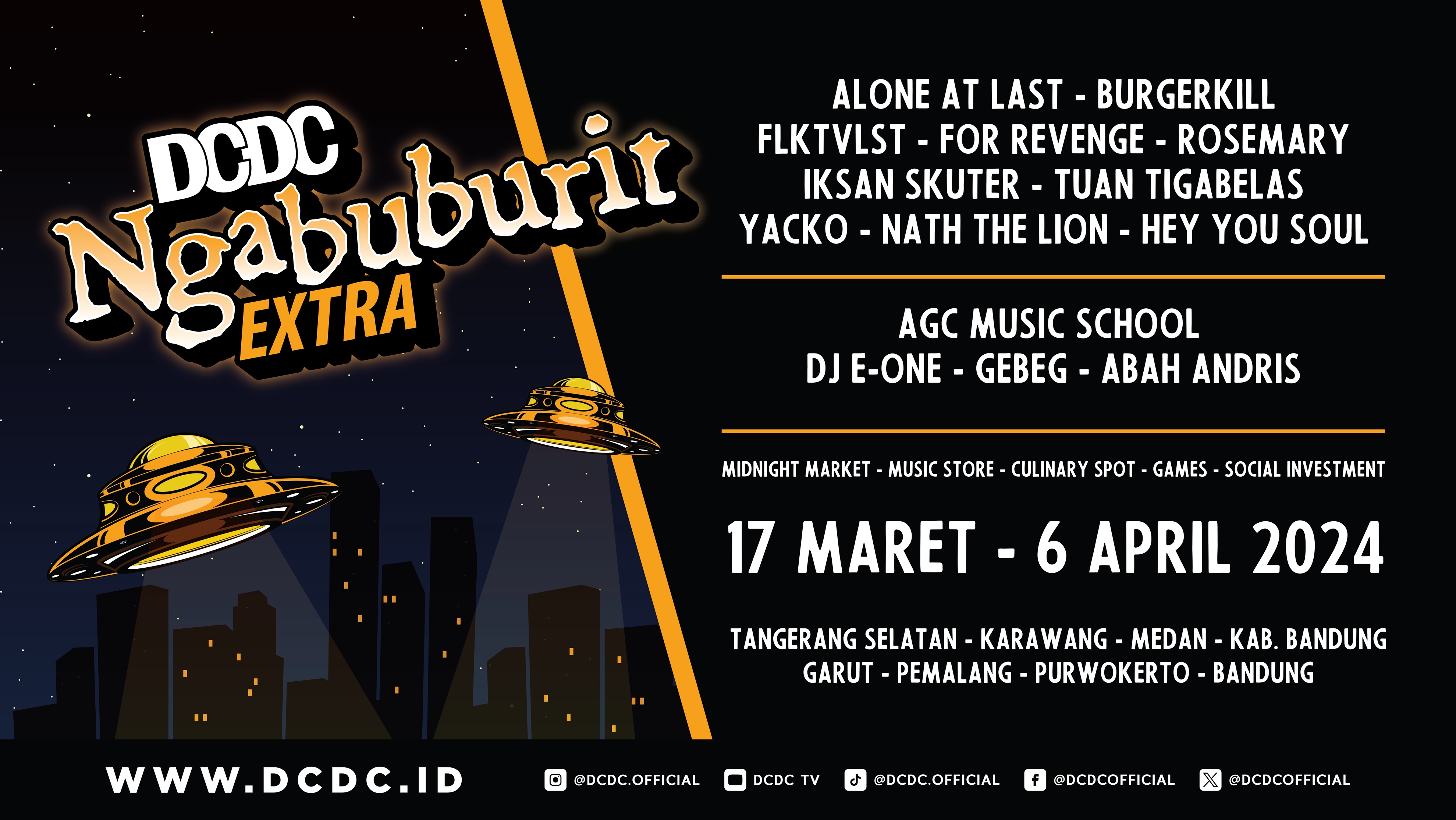 Memeriahkan Bulan Ramadhan, DCDC NGABUBURIT EXTRA Siap Digelar!