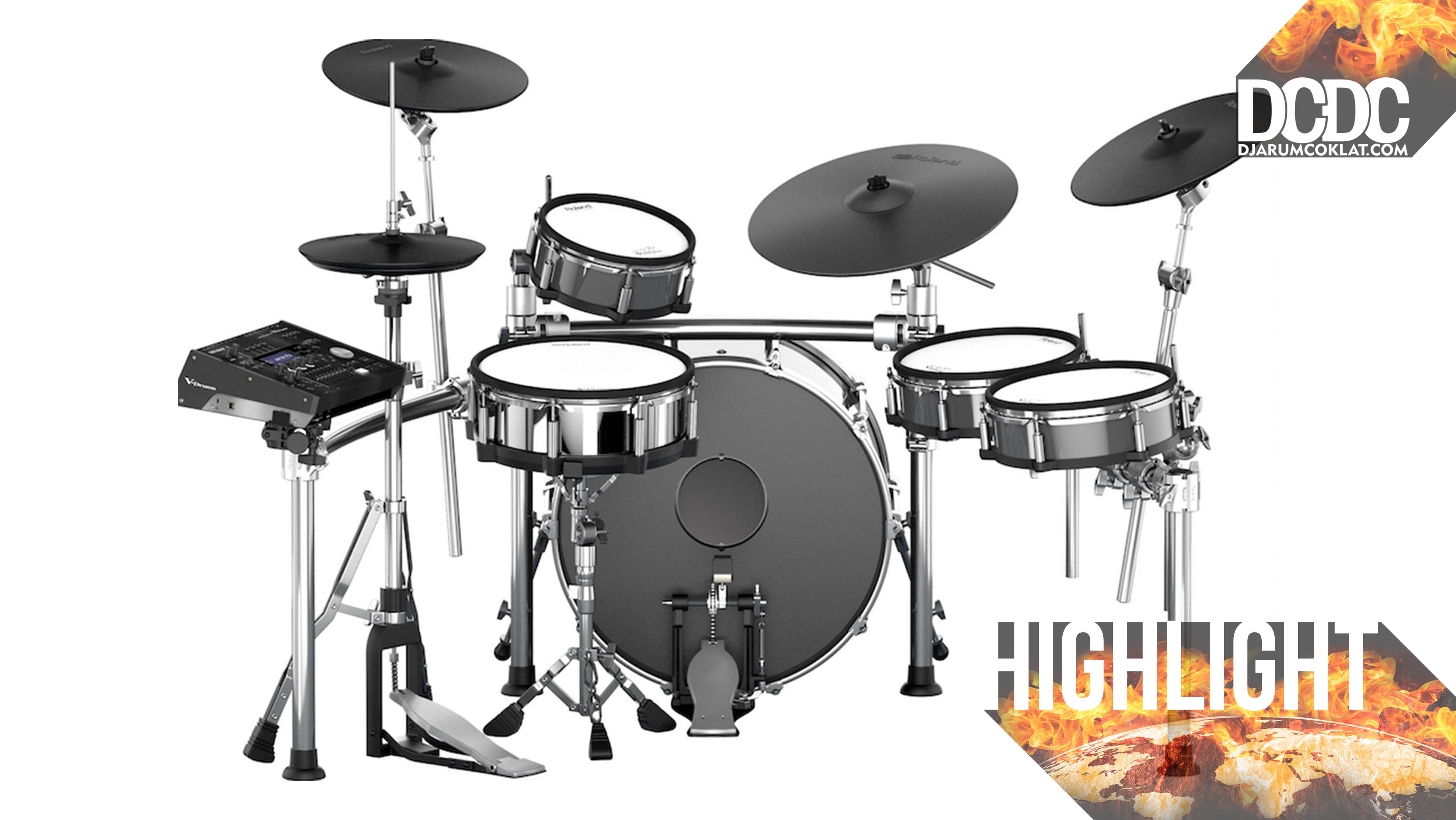 Dua Dekade Tumbuh Kembang Drum Kit Elektrik - Roland Series