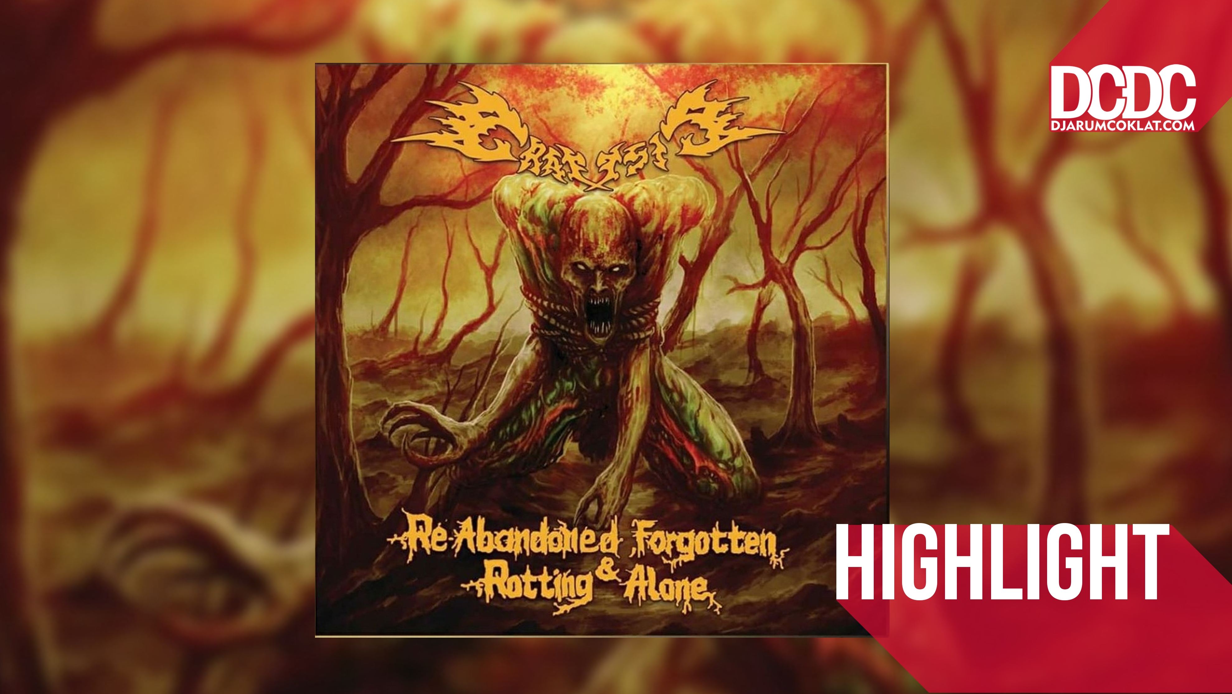 Re-Abandoned, Forgotten, Rotting & Alone, Album Pengingat Kejayaan Blasphemous Death Metal