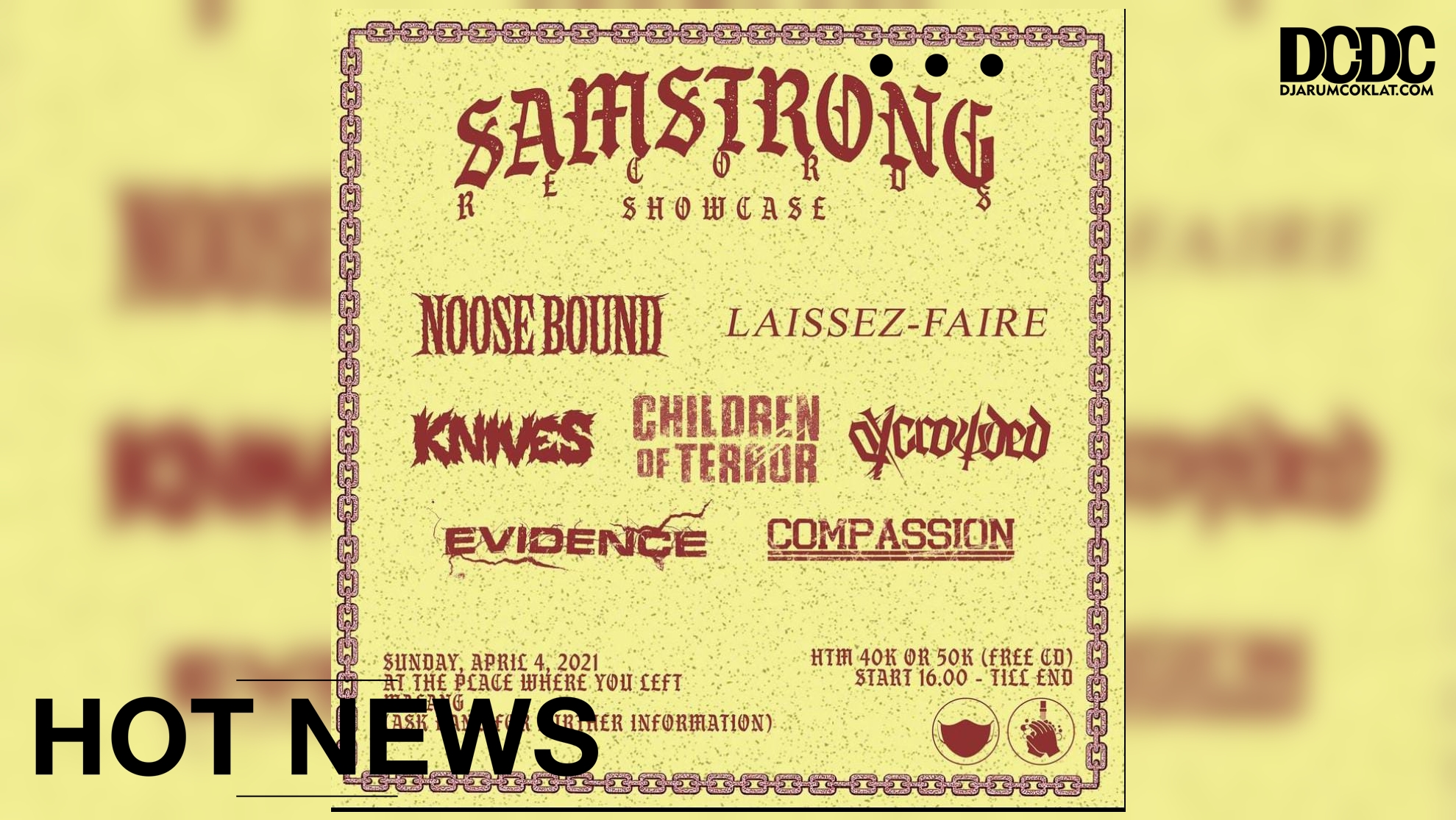 Bermain Api, Samstrong Records Gelar Showcase di Tengah Pandemi