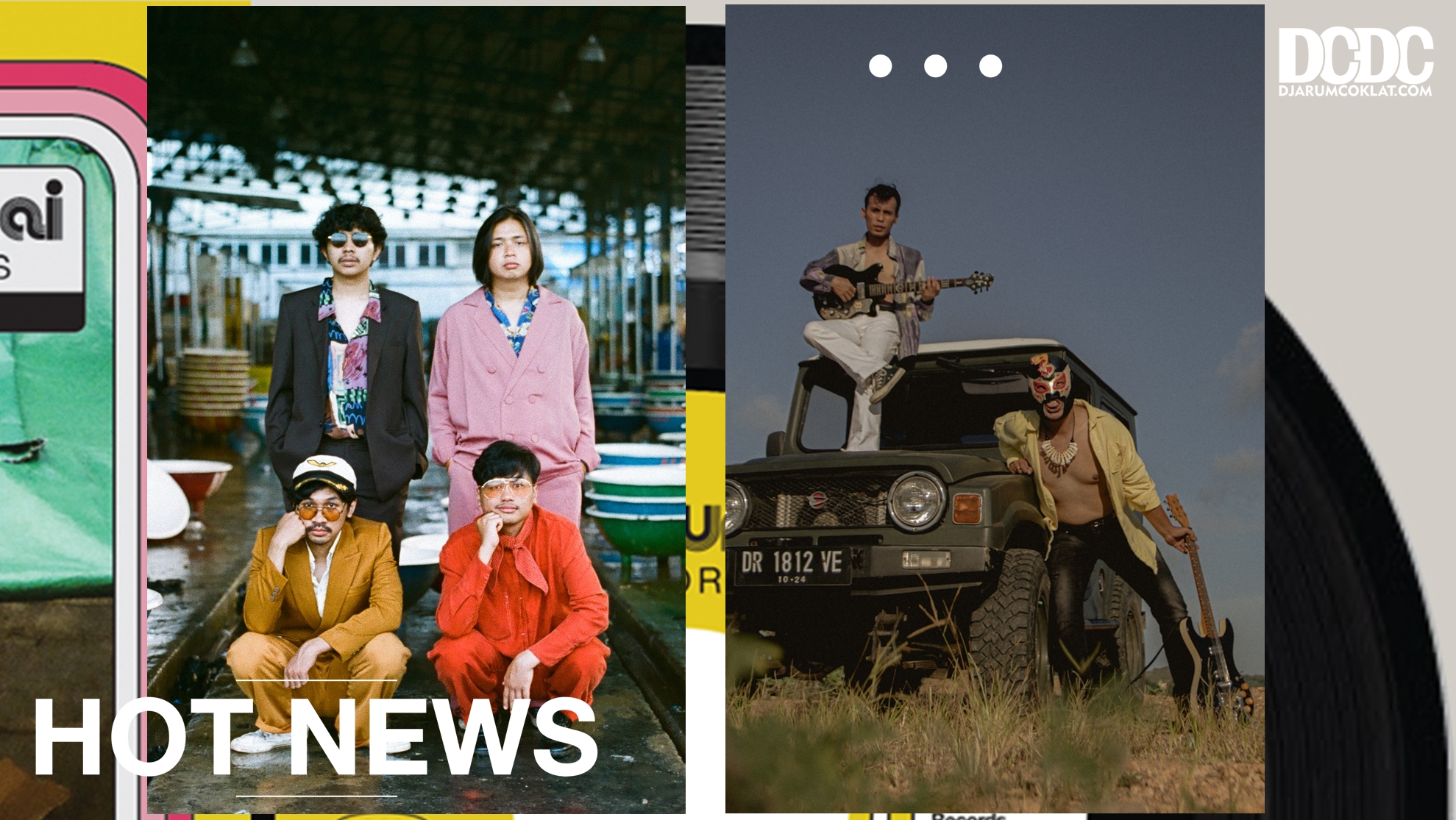The Panturas VS Sundancer; Bawakan Lagu Berbahasa Daerah dalam Satu Piringan Hitam