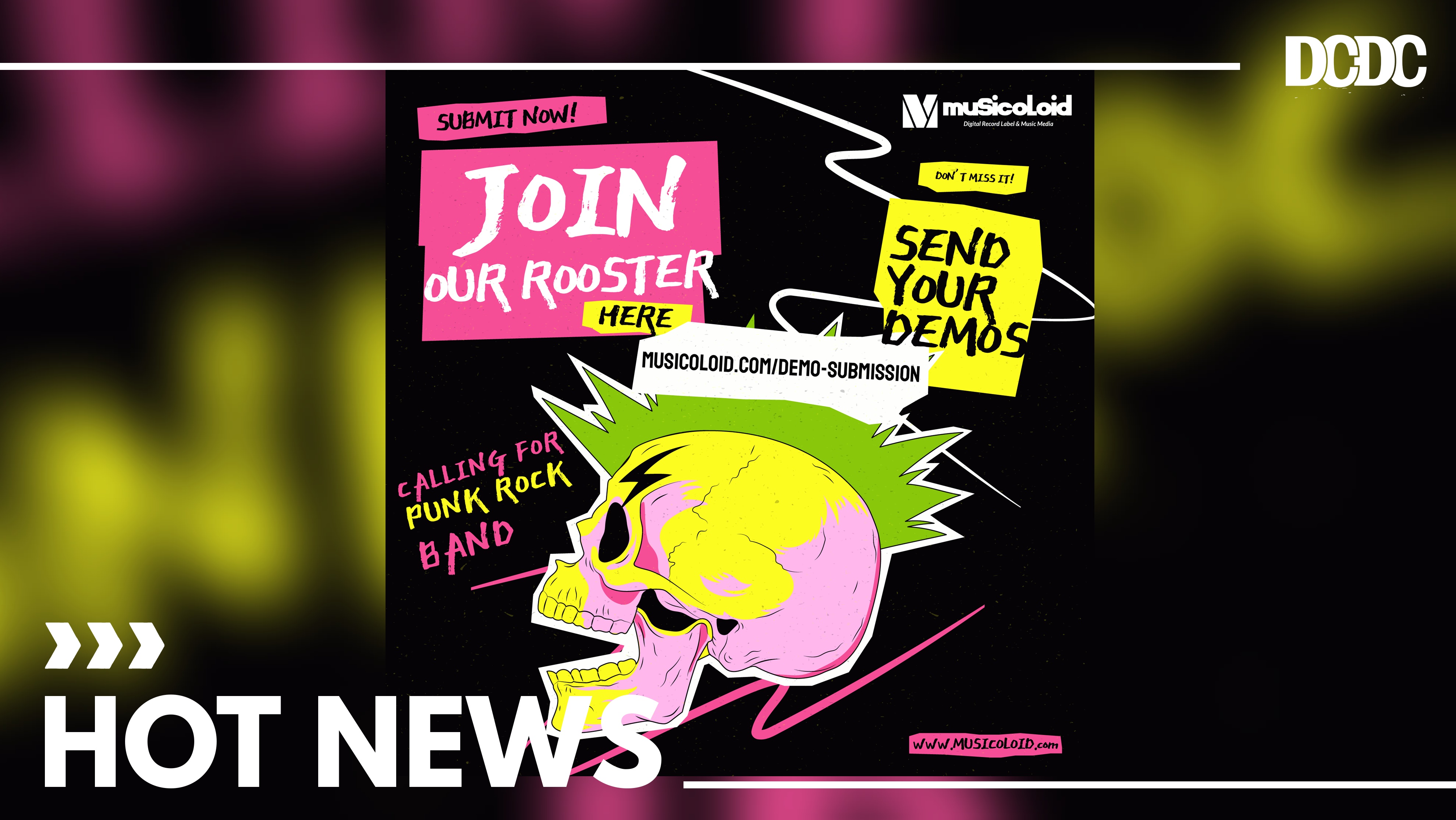 Siap-Siap! Musicoloid Buka Demo Submission untuk Rooster Baru Mereka