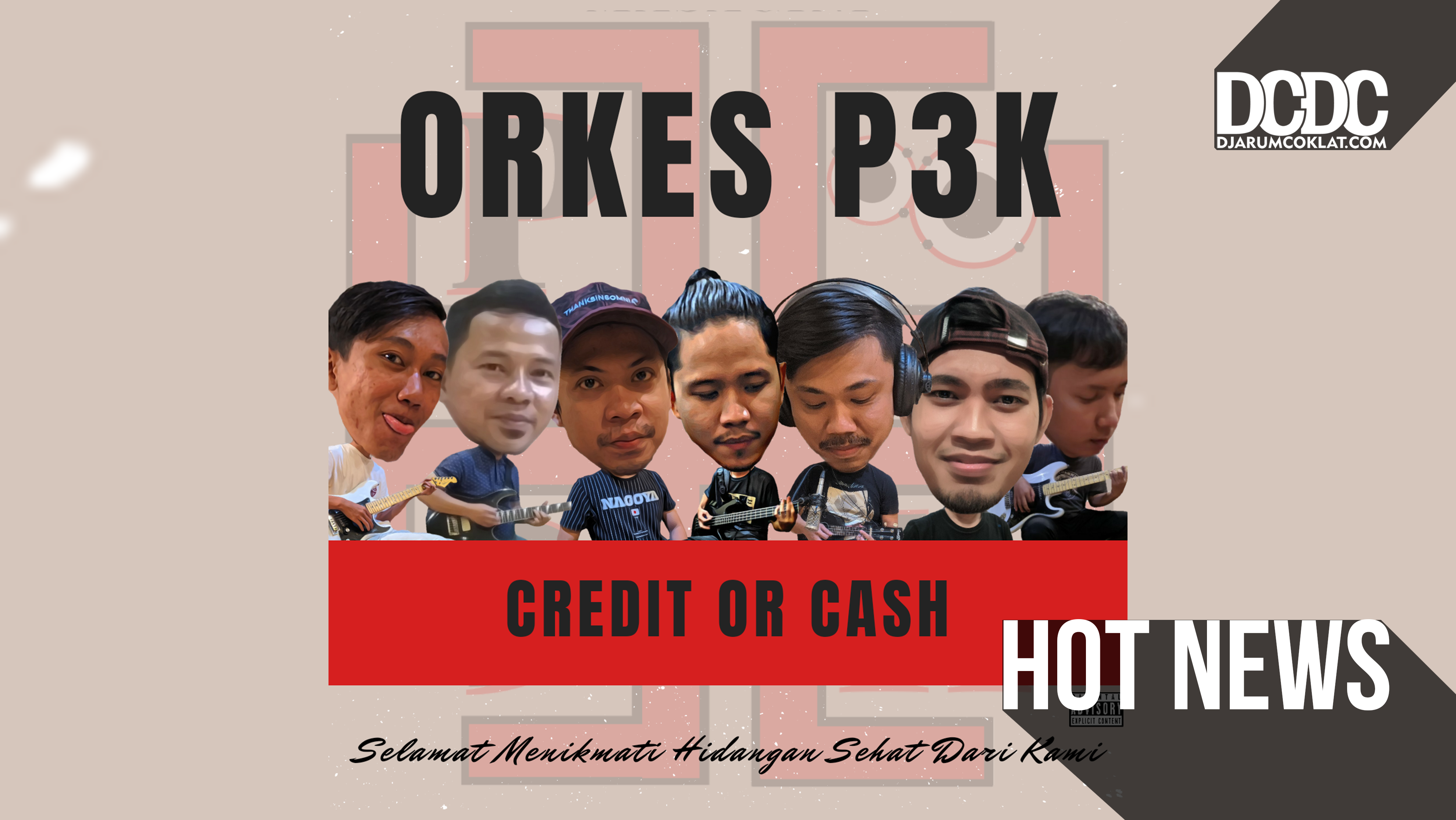 Satu Dekade Absen, Orkes P3K Rilis EP ‘Credit Or Cash’