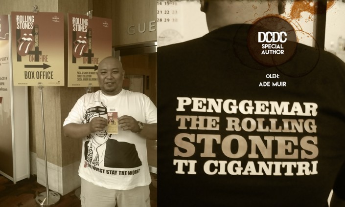 Saya, Konser Mick Jagger Jakarta 1988 dan Konser Rolling Stones Singapore 2014