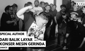 Dari Balik Layar Konser Mesin Gerinda