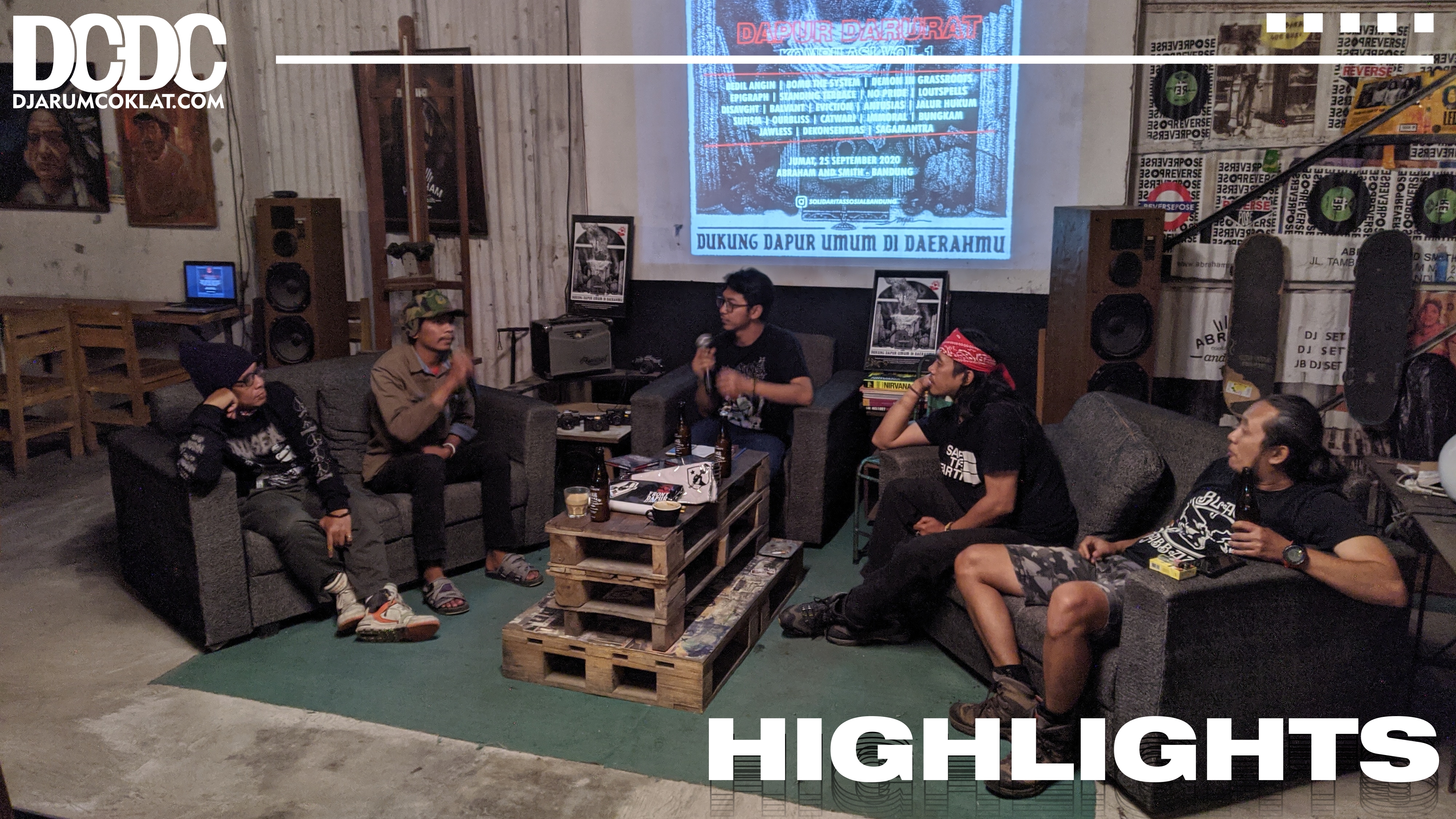 Menyimak Album Kompilasi Dapur Darurat Vol.1 Dari Solidaritas Sosial Bandung