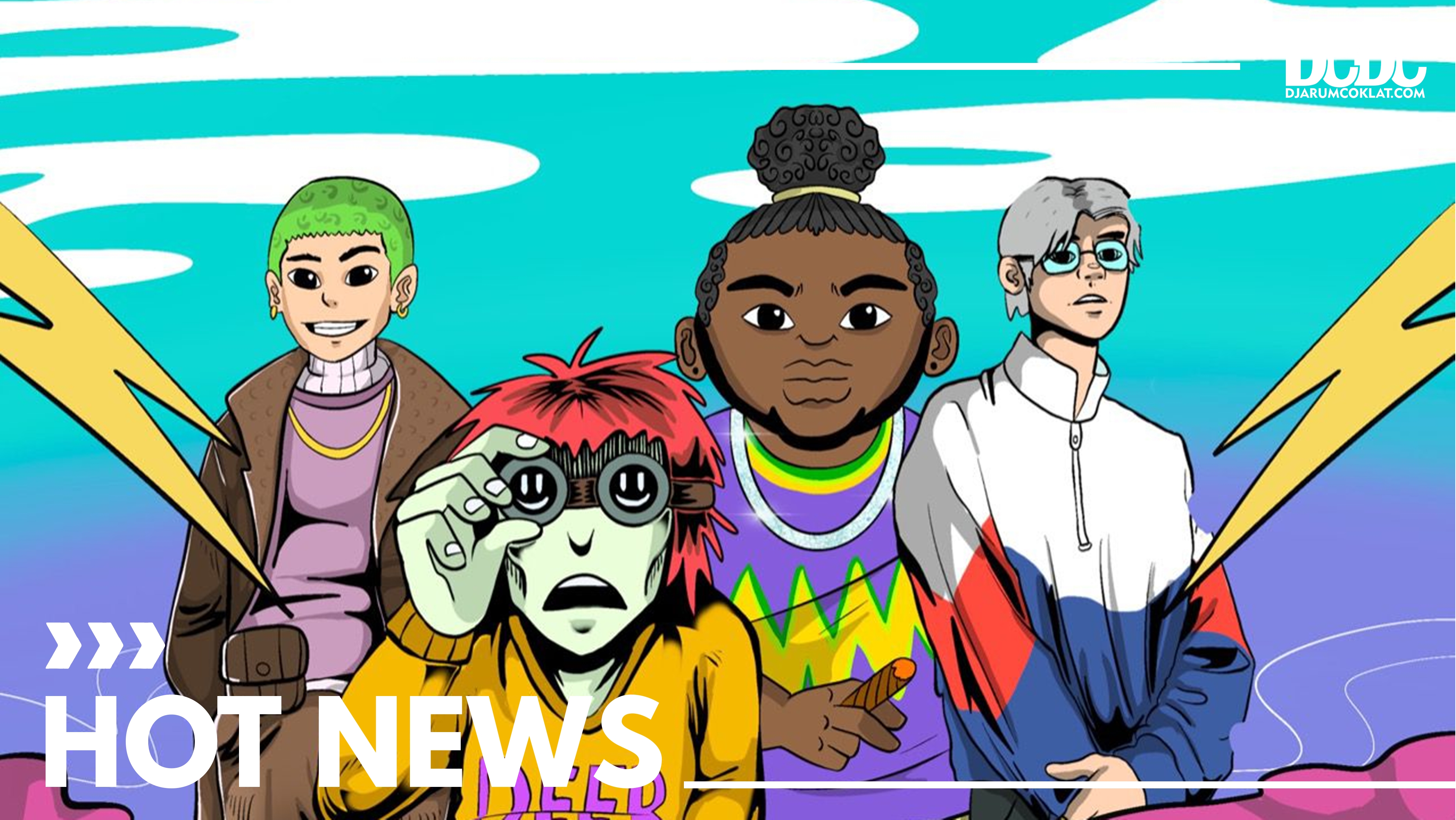 Gelombang Maju Jaya dan Double Deer Experience Rilis Webcomics Roster Mereka; timur