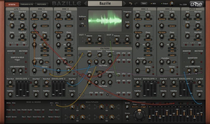 Bazille,  Digital Synthesizer “Gorilla”