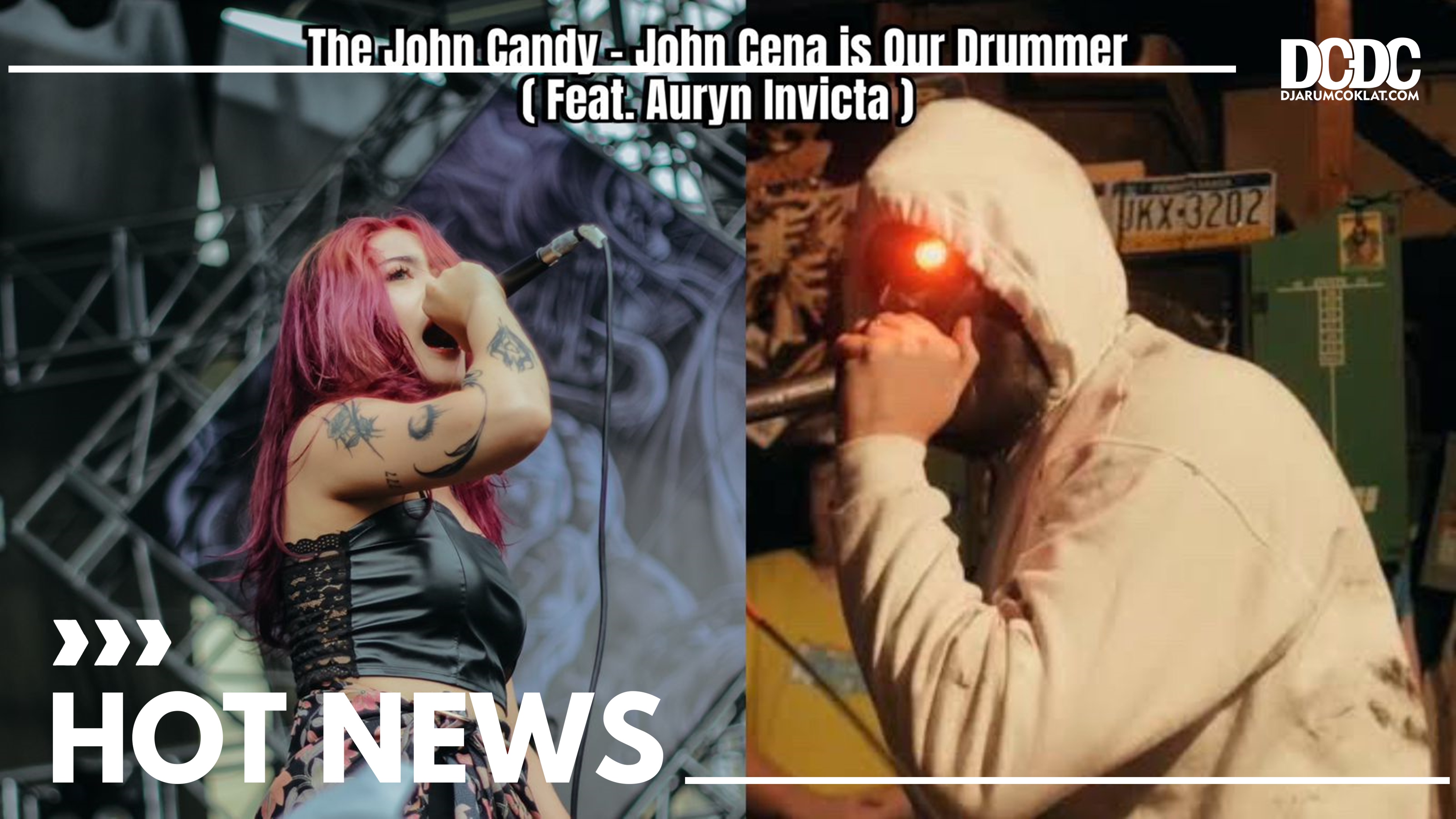Ketiadaan yang Banyak Dicintai, The (John) Candy Rilis Single “John Cena is Our Drummer” bersama Auryn