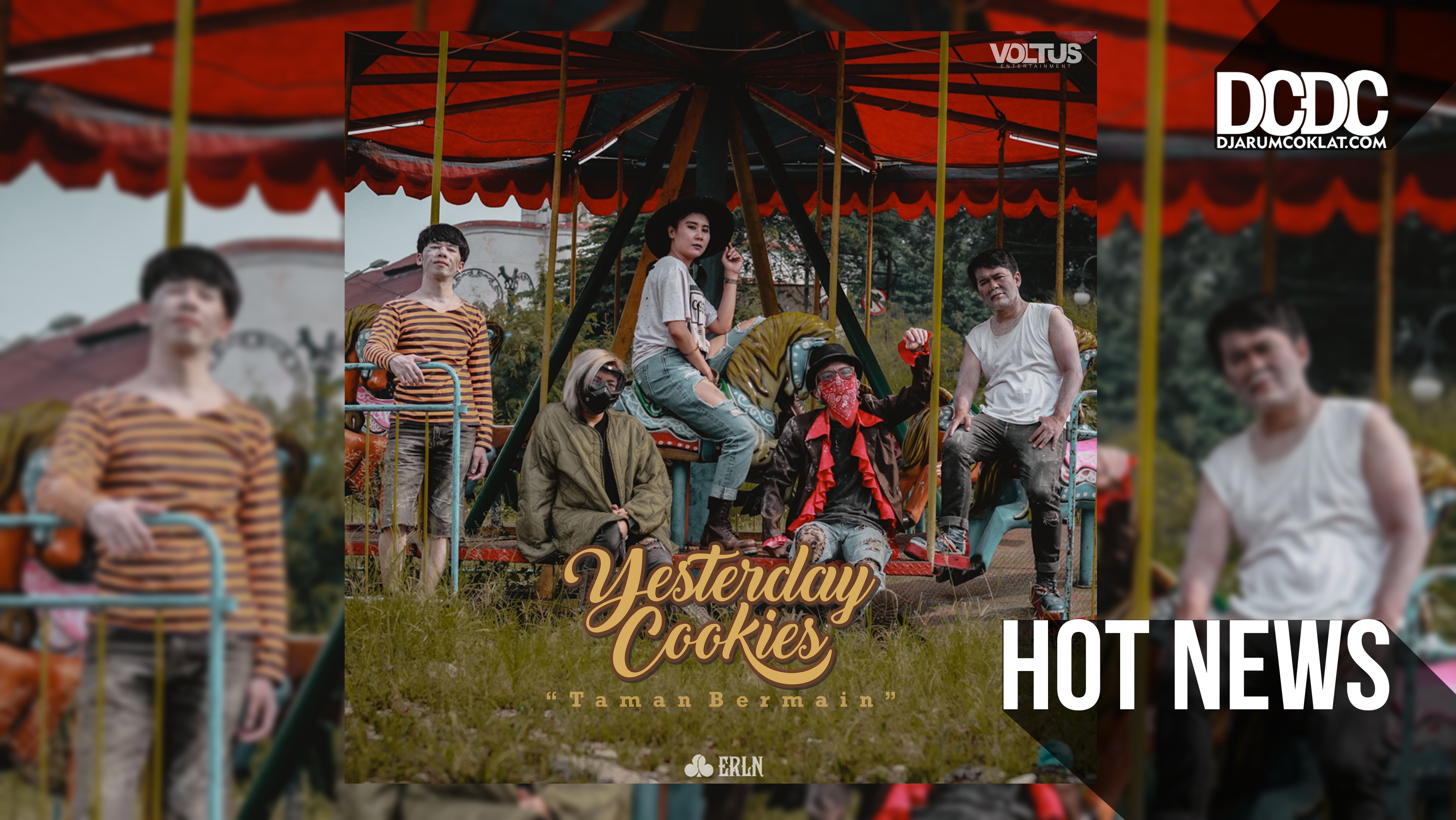 Imajinasi dan Pola Kreasi Menarik Yesterday Cookies Tersaji di Single “Taman Bermain”